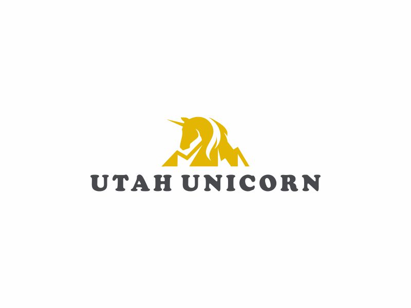 Utah Unicorn logo design by ramapea