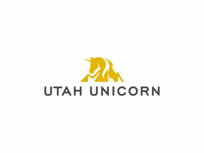 Utah Unicorn logo design by ramapea