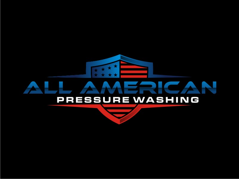 All American Pressure Washing logo design by Neng Khusna