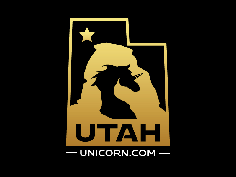 Utah Unicorn logo design by mawanmalvin