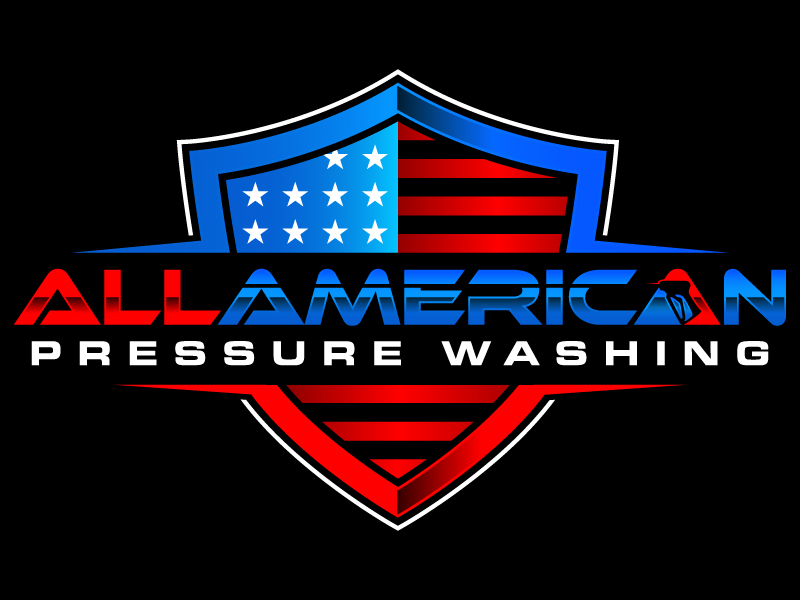 All American Pressure Washing logo design by daywalker