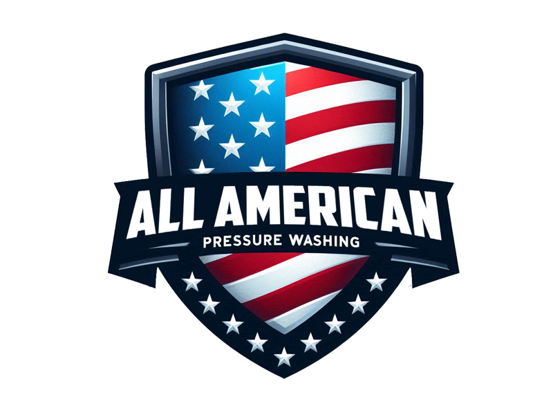 All American Pressure Washing logo design by Bananalicious