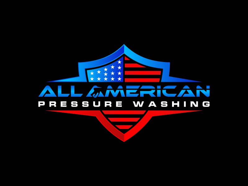 All American Pressure Washing logo design by CreativeKiller