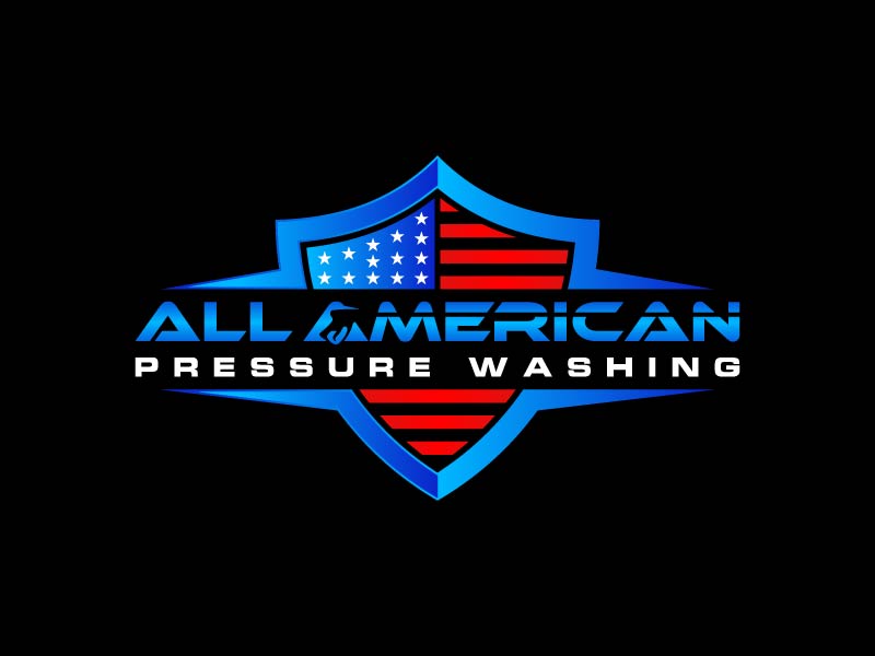 All American Pressure Washing logo design by CreativeKiller