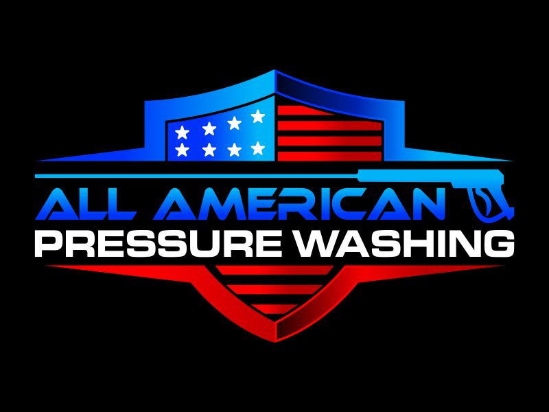 All American Pressure Washing logo design by graphicstar