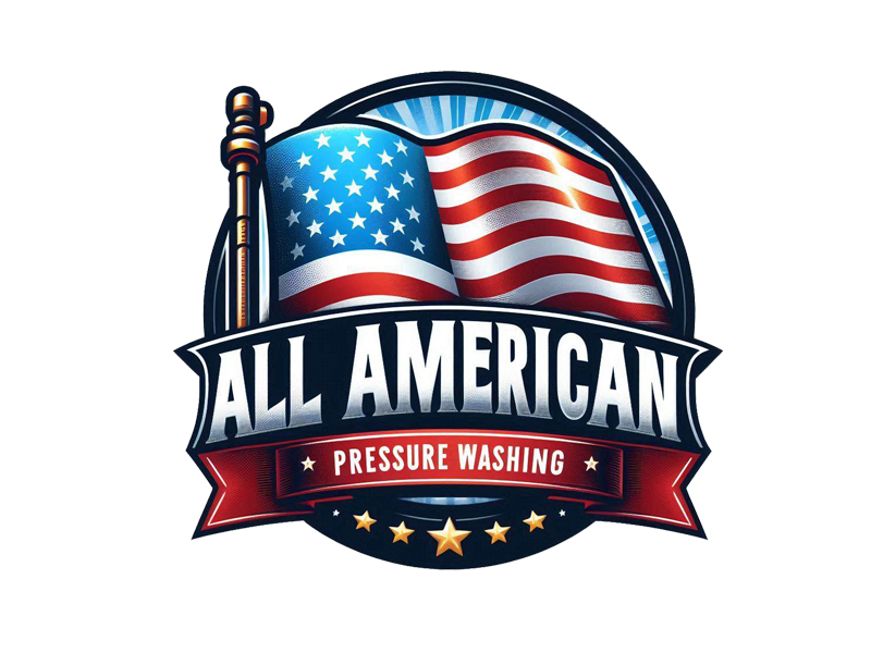 All American Pressure Washing logo design by Bananalicious