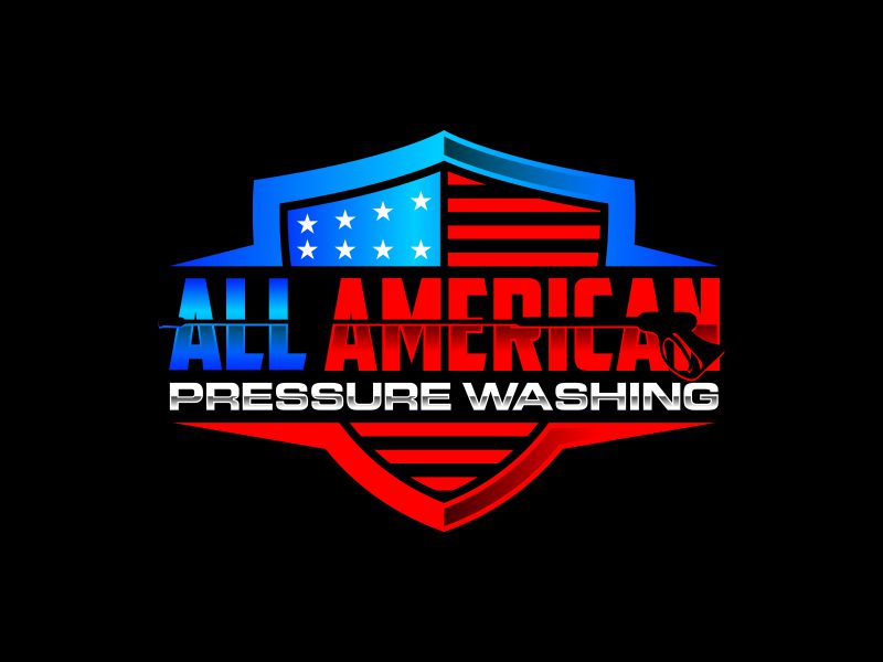 All American Pressure Washing logo design by zonpipo1