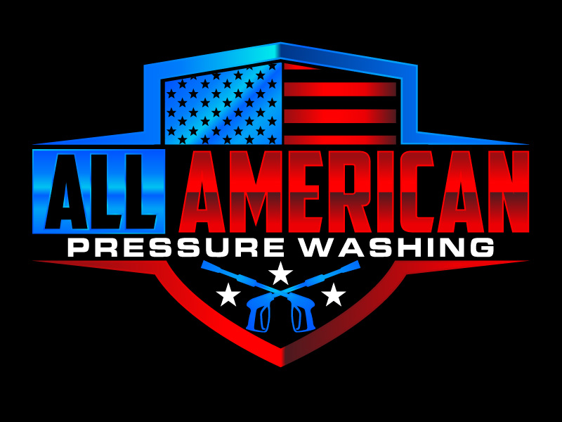 All American Pressure Washing logo design by axel182