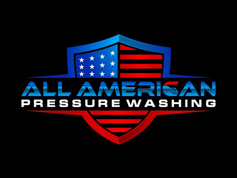 All American Pressure Washing logo design by rizuki