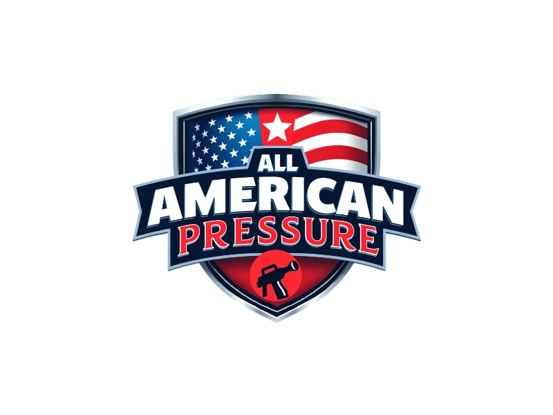 All American Pressure Washing logo design by iffikhan