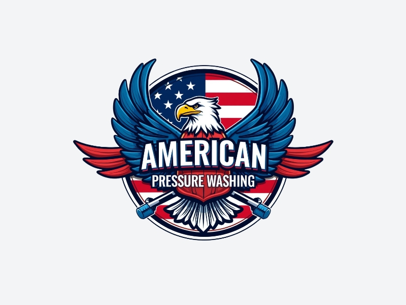 All American Pressure Washing logo design by iffikhan