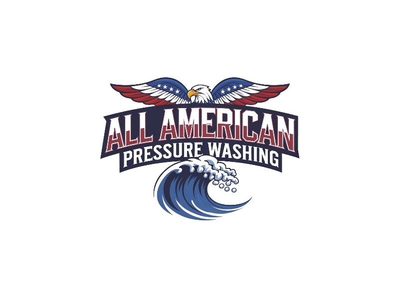 All American Pressure Washing logo design by iffikhan