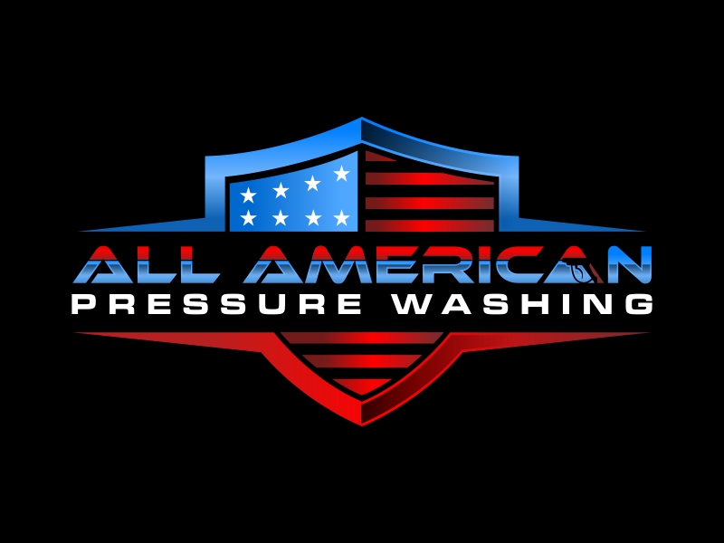 All American Pressure Washing logo design by qqdesigns