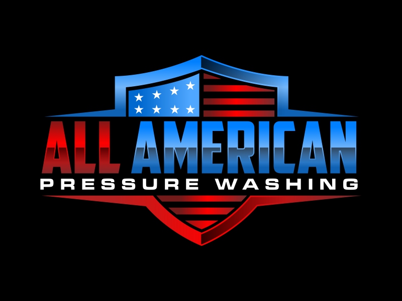 All American Pressure Washing logo design by qqdesigns