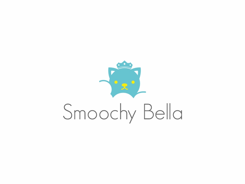 Smoochy Bella logo design by DiDdzin