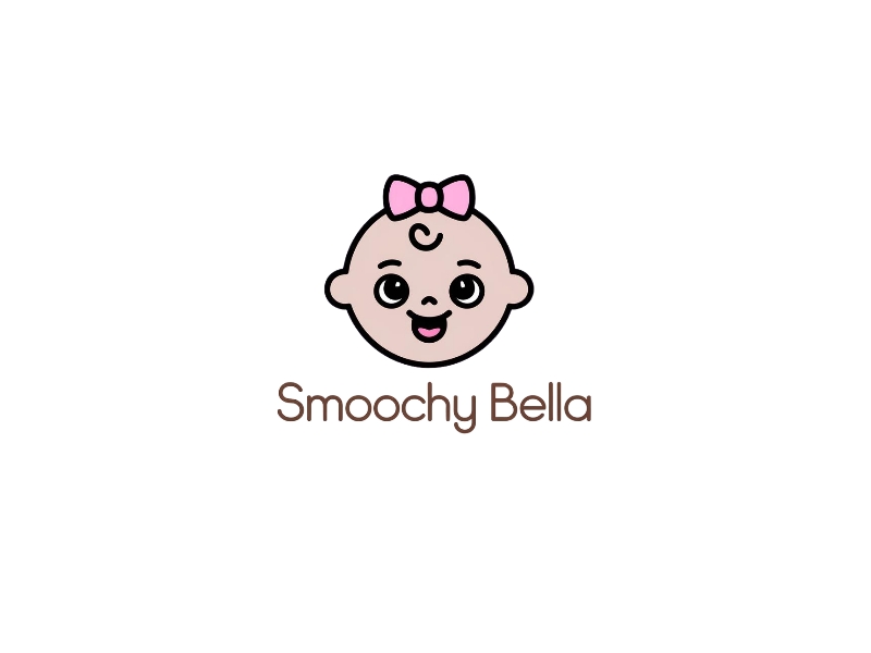 Smoochy Bella logo design by iffikhan