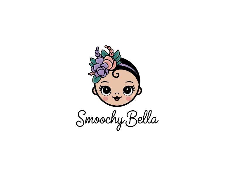 Smoochy Bella logo design by iffikhan