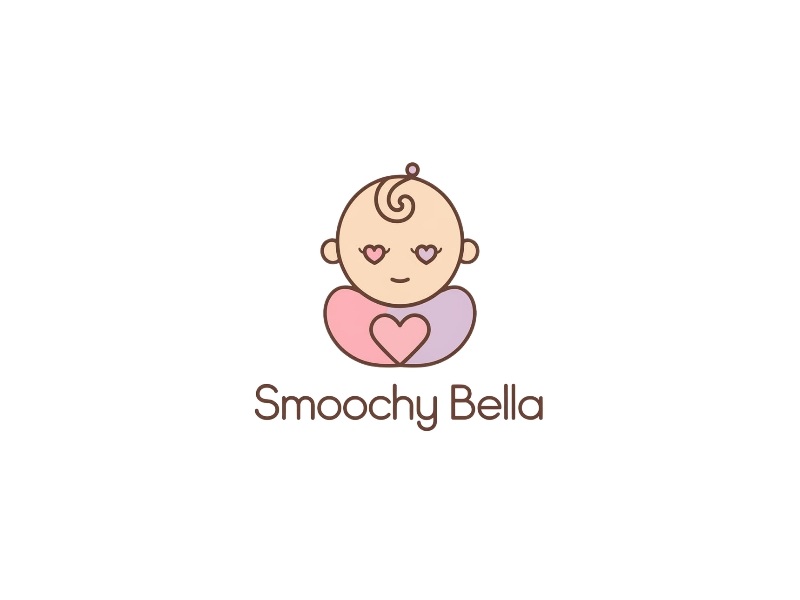 Smoochy Bella logo design by iffikhan