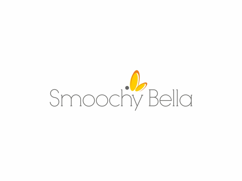 Smoochy Bella logo design by DiDdzin