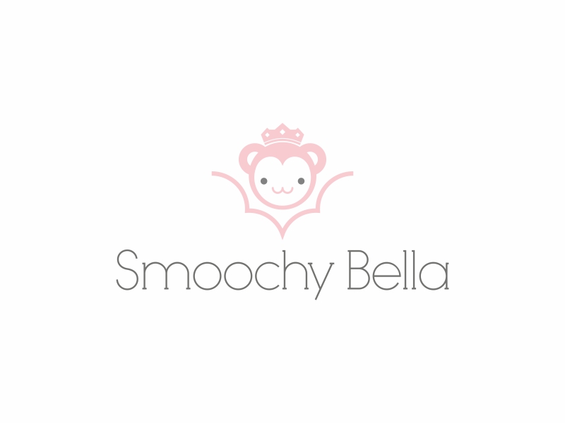 Smoochy Bella logo design by DiDdzin