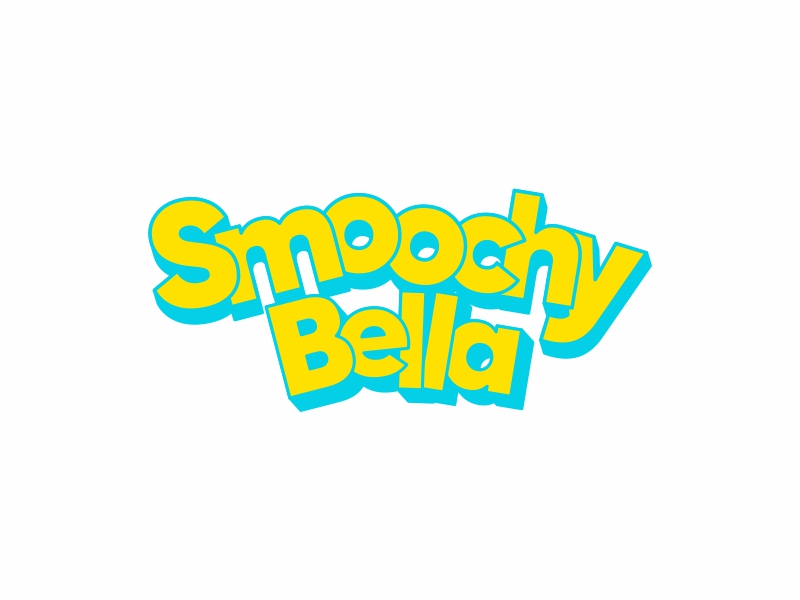 Smoochy Bella logo design by DiDdzin