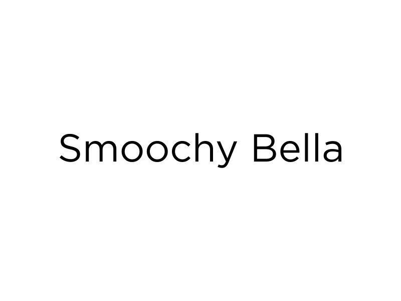 Smoochy Bella logo design by dewipadi