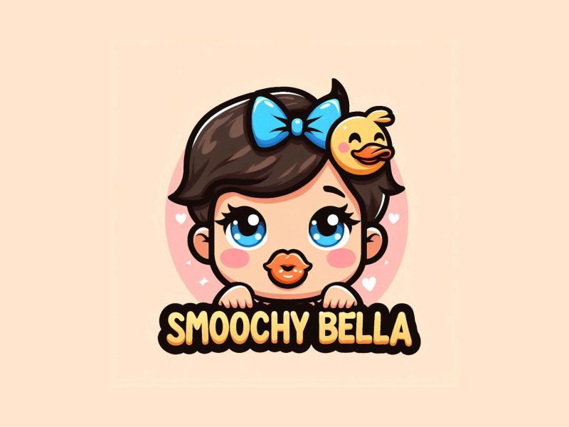 Smoochy Bella logo design by giphone