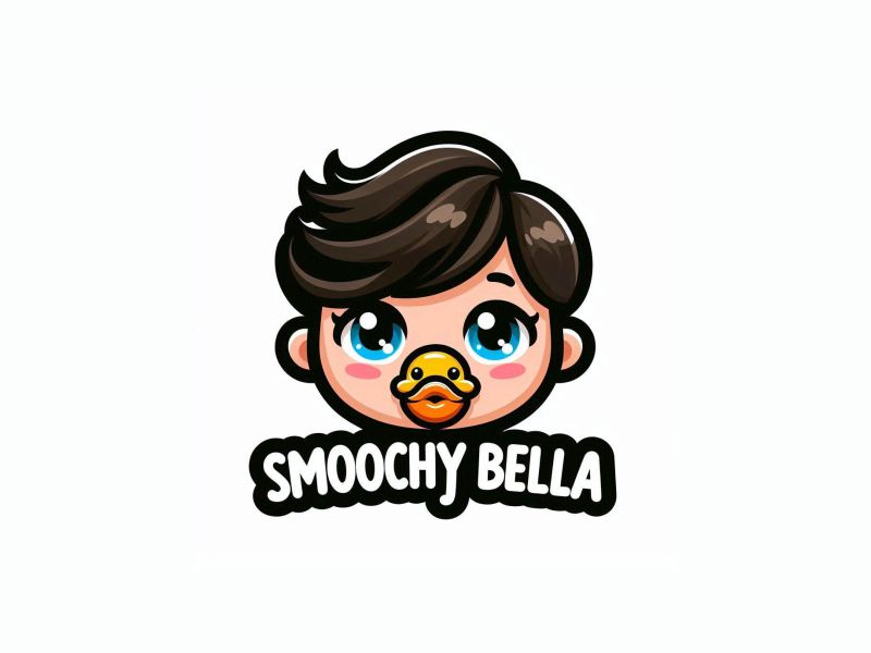 Smoochy Bella logo design by giphone