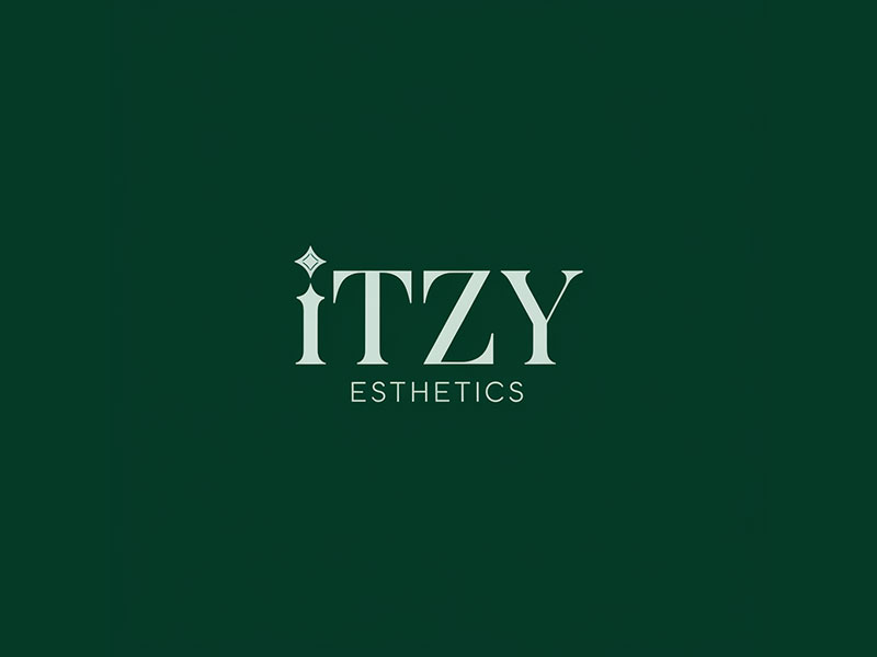 Itzy Esthetics logo design by Nadine Gharbi