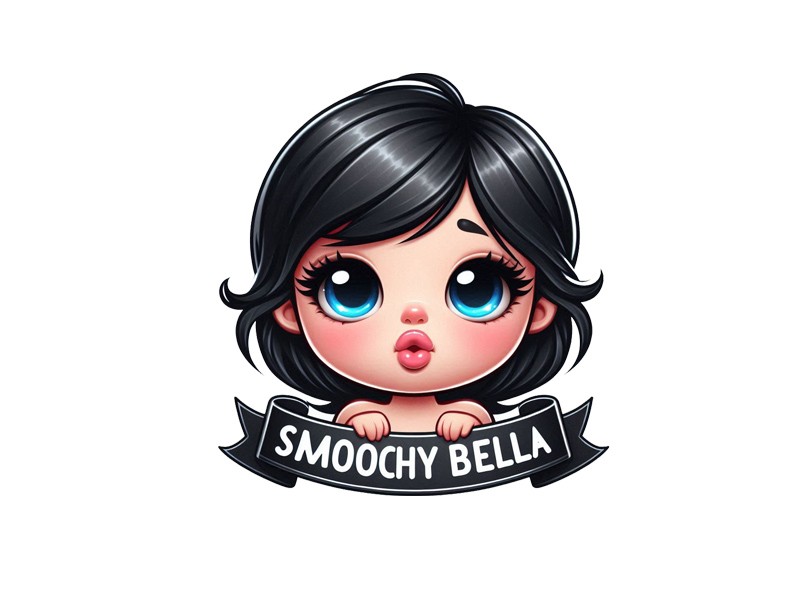 Smoochy Bella logo design by Bananalicious