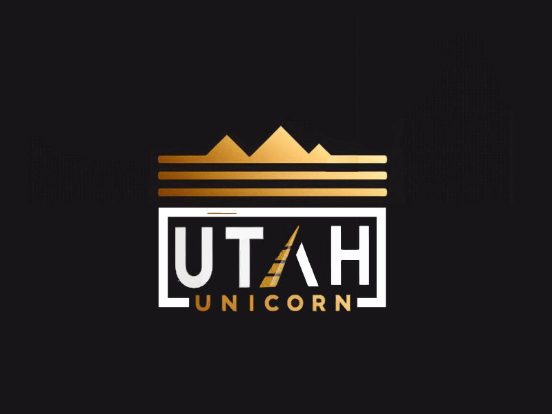 Utah Unicorn logo design by mjmdesigns