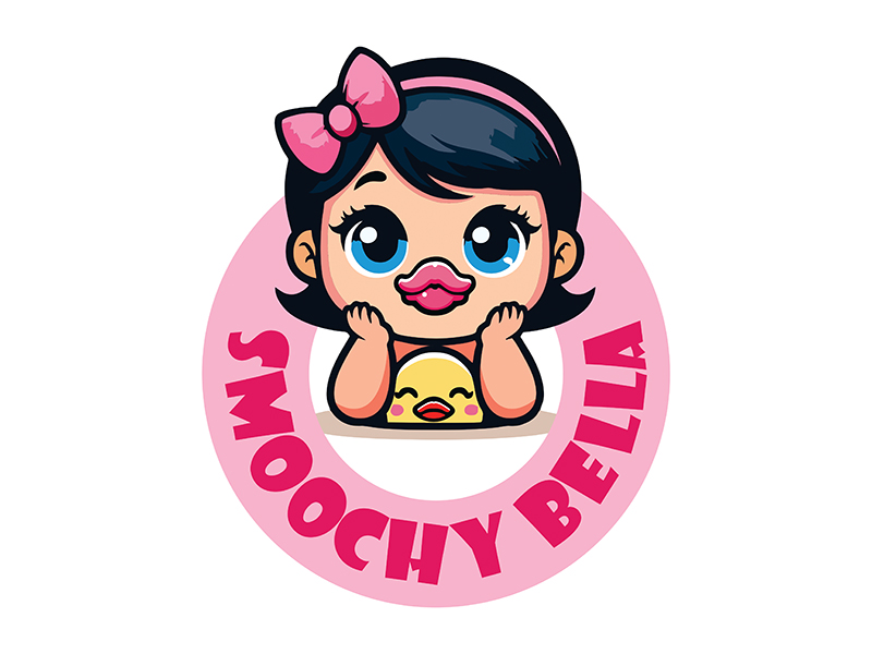 Smoochy Bella logo design by gitzart