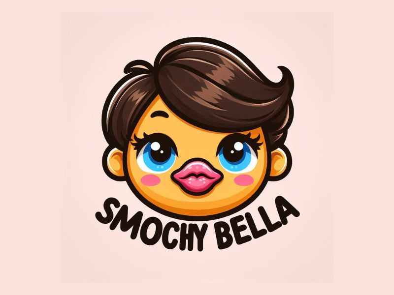 Smoochy Bella logo design by joni