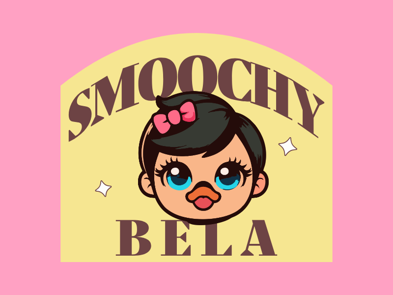 Smoochy Bella logo design by joni