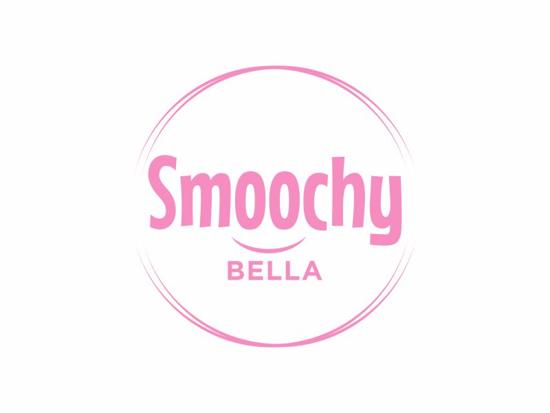 Smoochy Bella logo design by qqdesigns