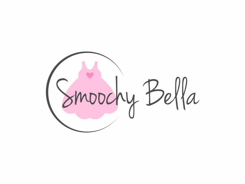 Smoochy Bella logo design by qqdesigns