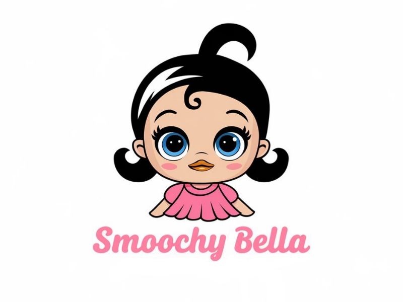 Smoochy Bella logo design by Charii