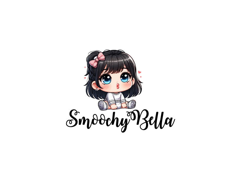 Smoochy Bella logo design by bezalel