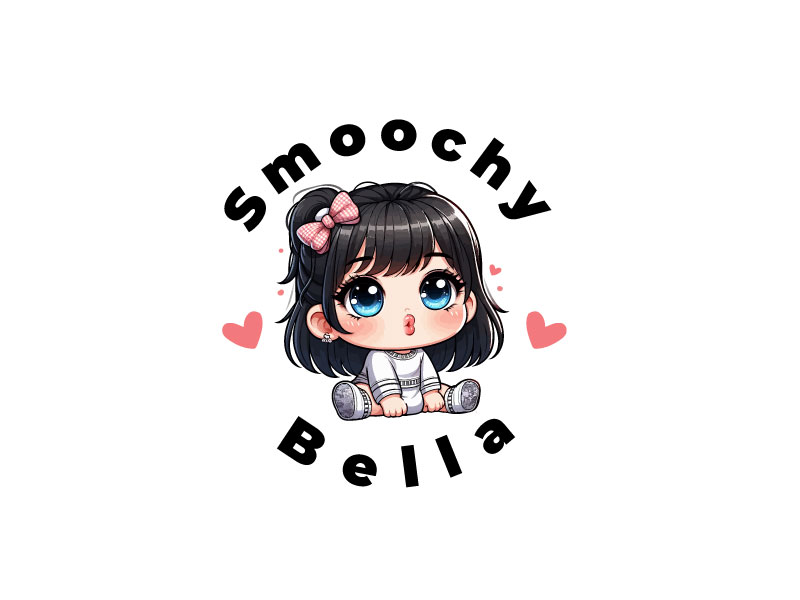 Smoochy Bella logo design by bezalel