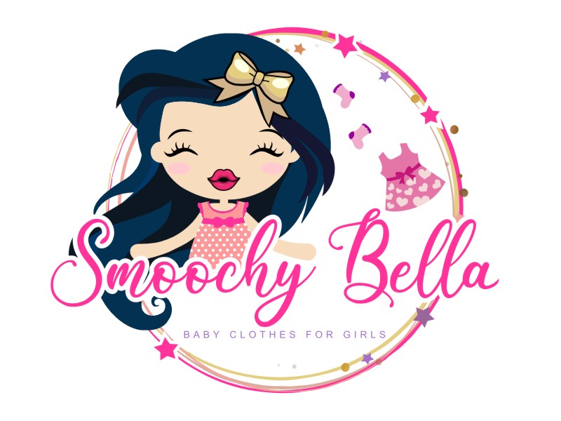 Smoochy Bella logo design by coco