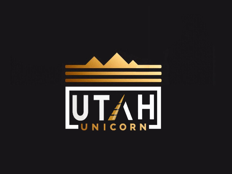 Utah Unicorn logo design by mjmdesigns