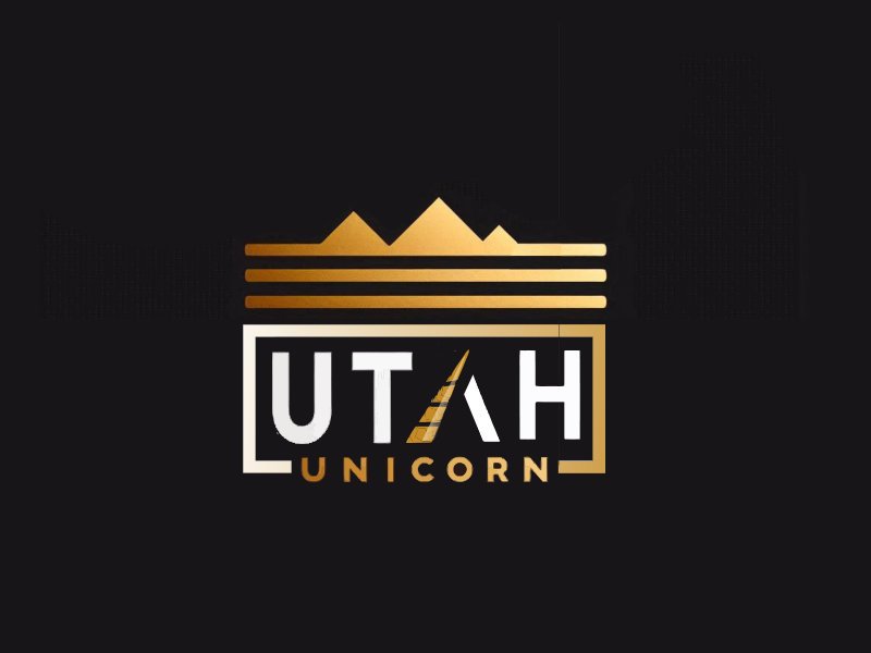 Utah Unicorn logo design by mjmdesigns