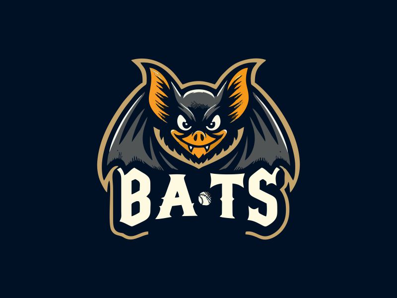 BATS logo design by giphone