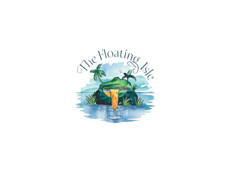 The Floating Isle logo design by iffikhan