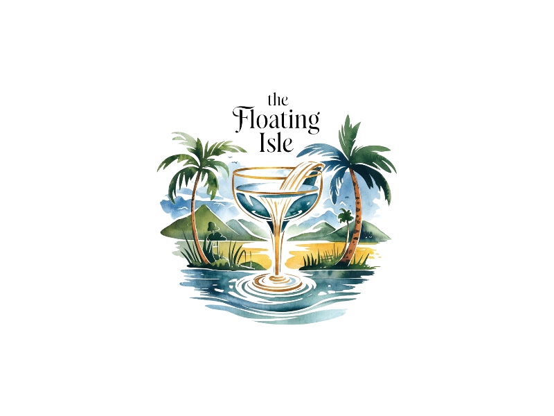 The Floating Isle logo design by iffikhan