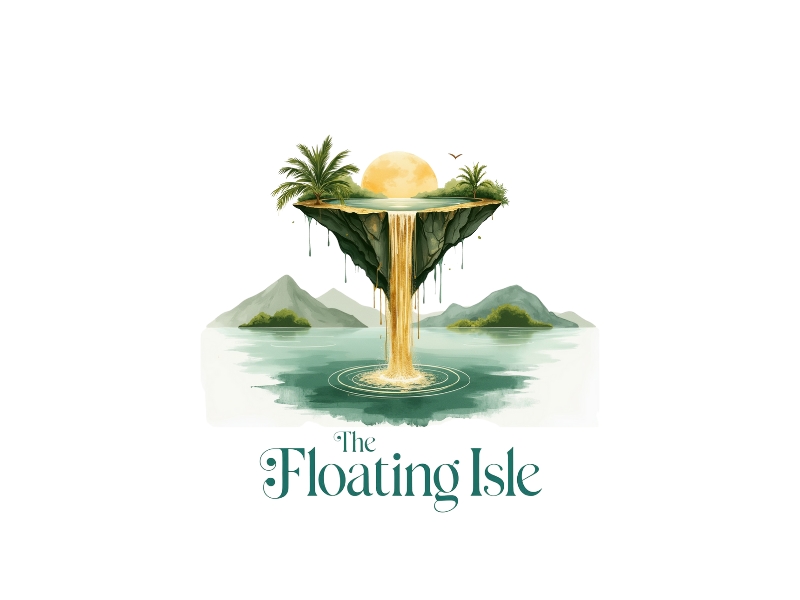 The Floating Isle logo design by iffikhan