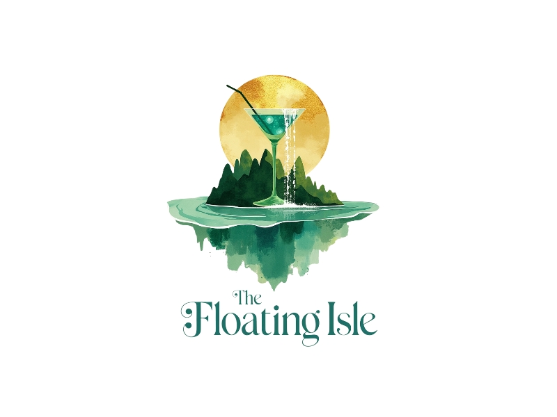 The Floating Isle logo design by iffikhan