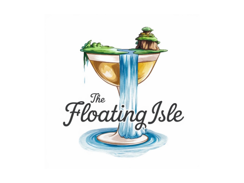 The Floating Isle logo design by Charii