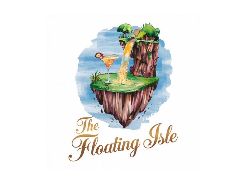 The Floating Isle logo design by Charii