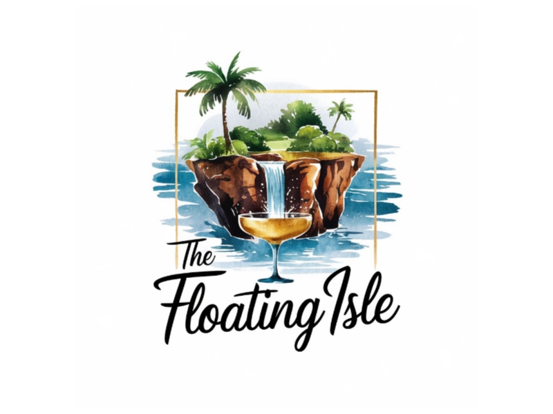 The Floating Isle logo design by Charii